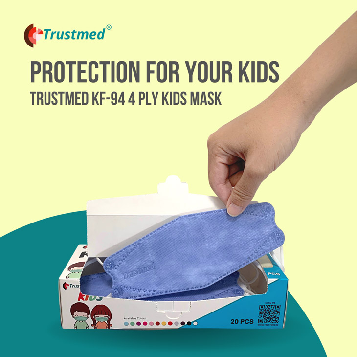 Trustmed INguard Mask 4Ply - KIDS