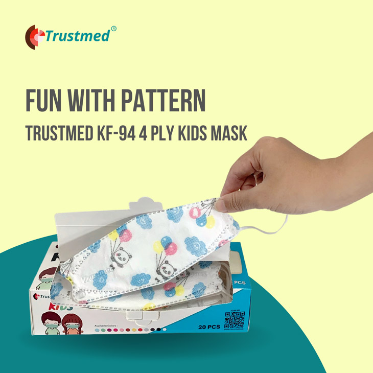 Trustmed INguard Mask 4Ply - KIDS