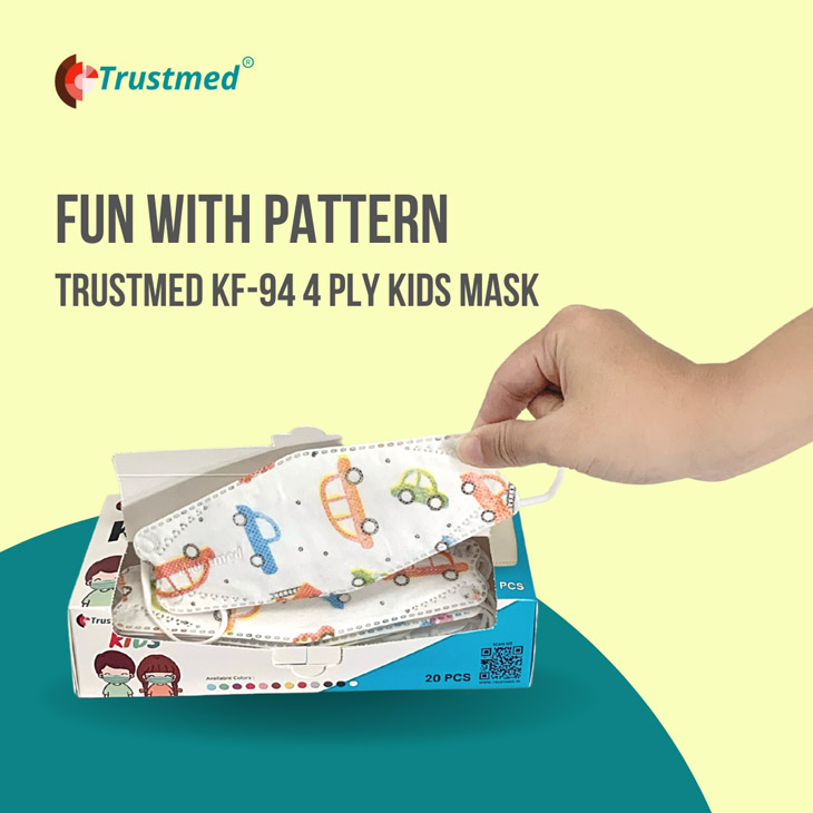 Trustmed INguard Mask 4Ply - KIDS